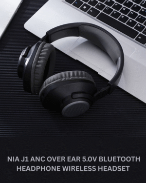 NIA J1 ANC Over-Ear Bluetooth Headphones