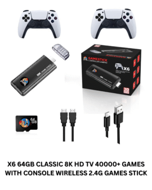 X6 64GB CLASSIC 8K HD TV GAME STICK
